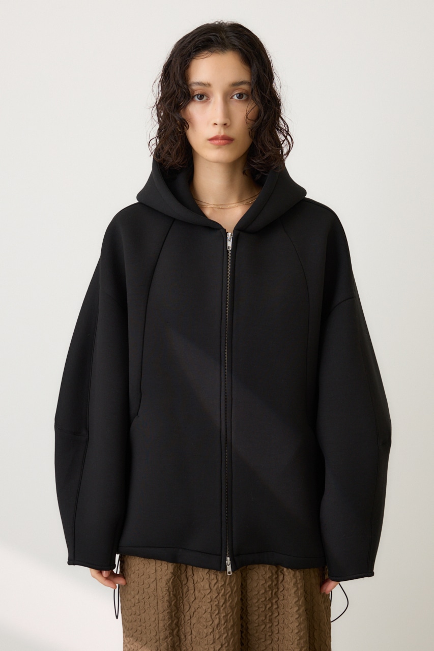 フォルムダンボールパーカー BLK FREE