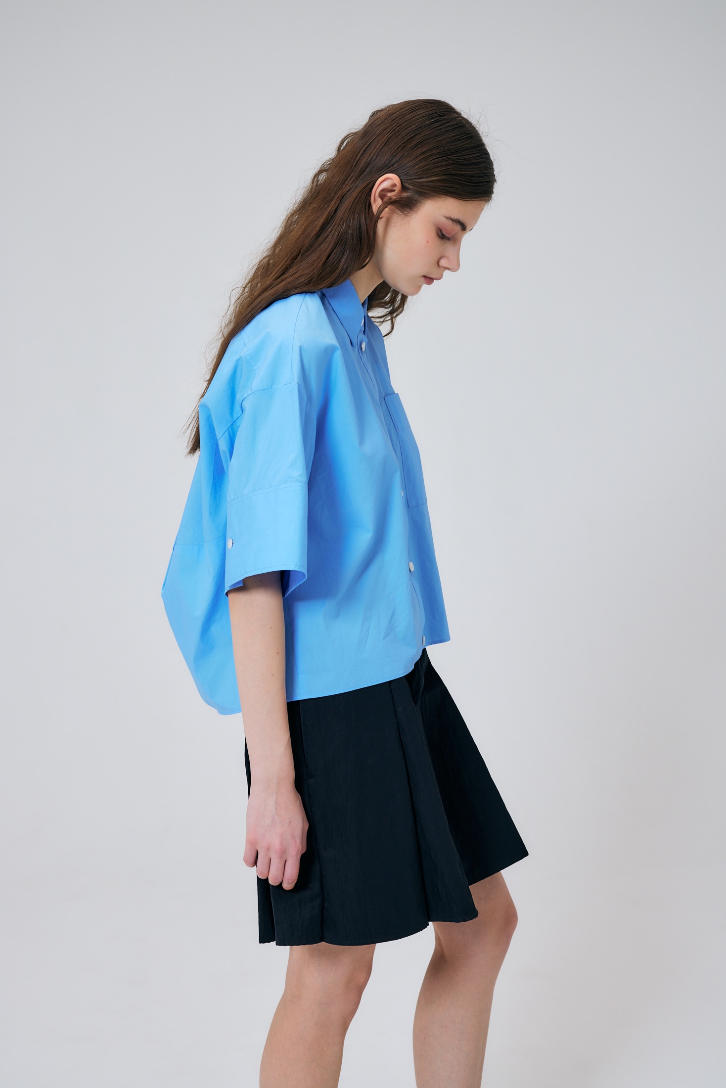 CUBE SHIRT｜38｜GRN｜SHIRTS AND BLOUSES｜|ENFÖLD OFFICIAL ONLINE