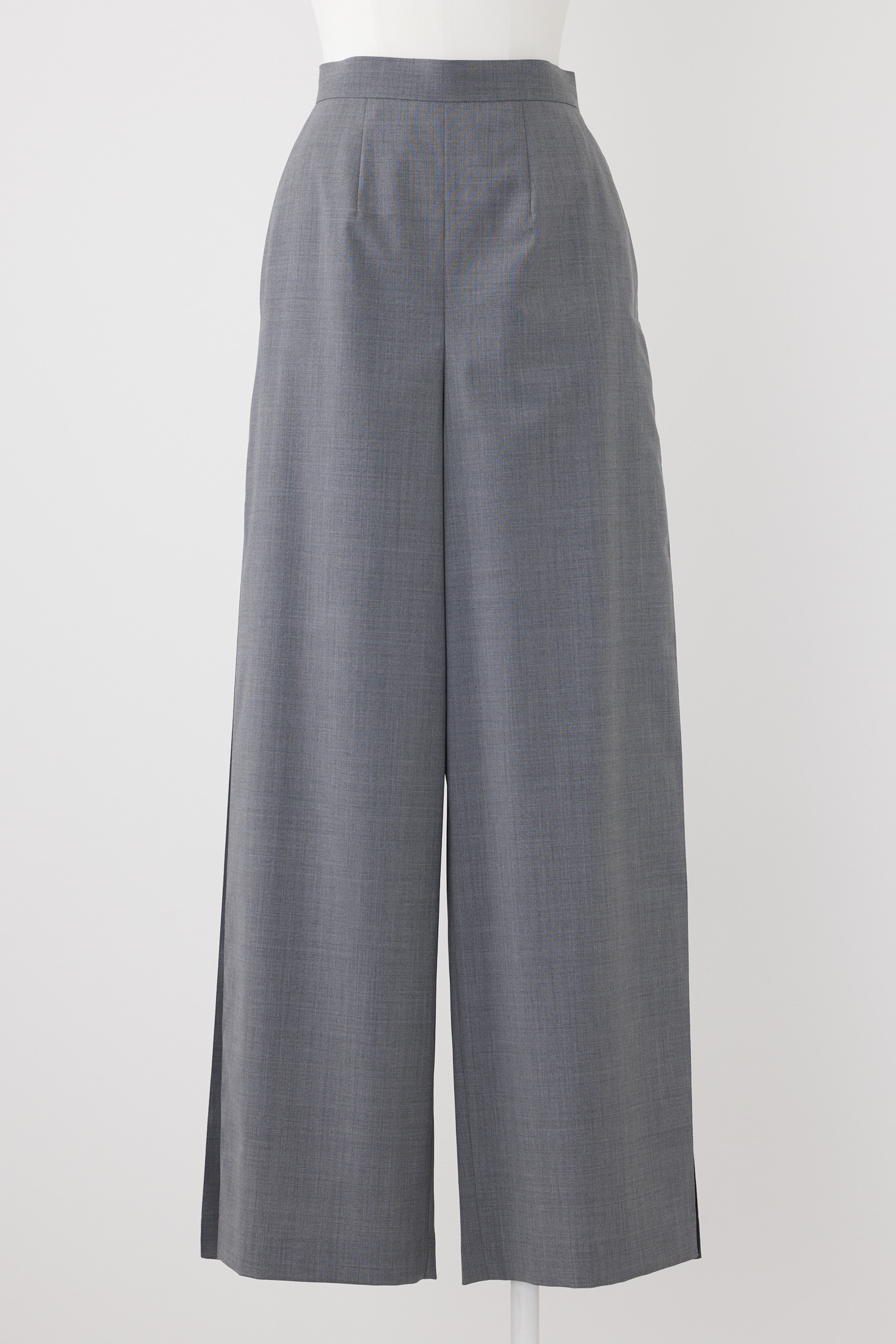 2024 ENFOLD SIDE-TUCK WIDE-PANTS グレー 38 t4AKo-m21645288734  