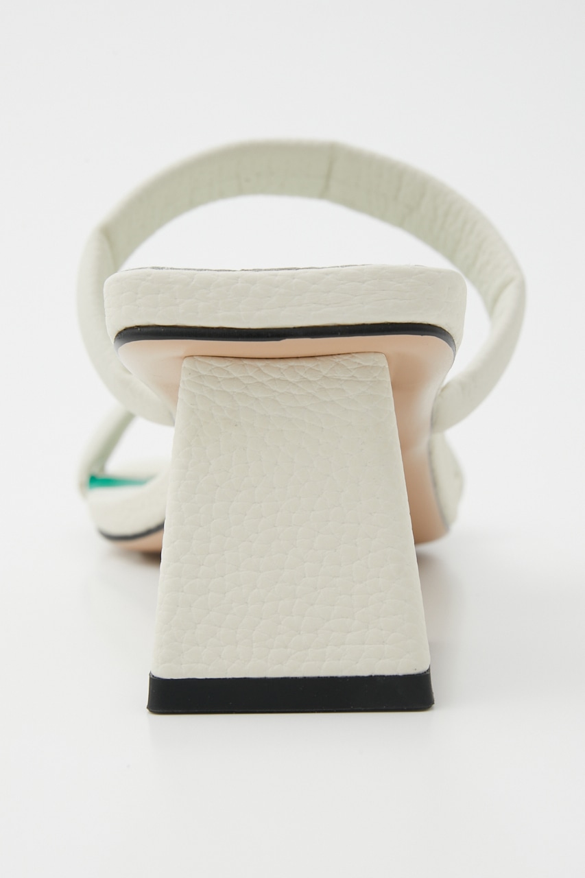 スクエアストレンジサンダル WHT 22.5cm