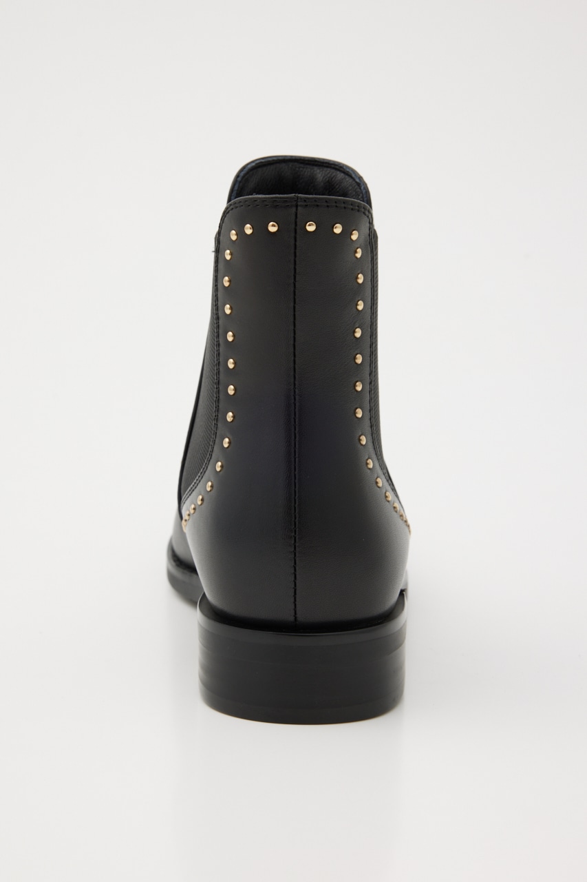 インボアスタッズサイドゴアブーツ BLK 23.5cm