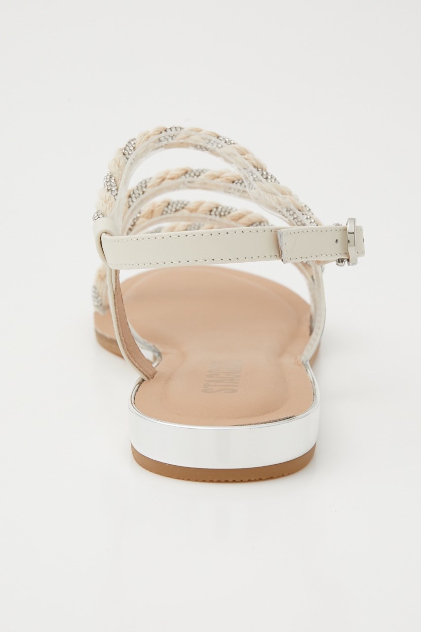 ツイストMIXロープフラット SLV 23.0cm