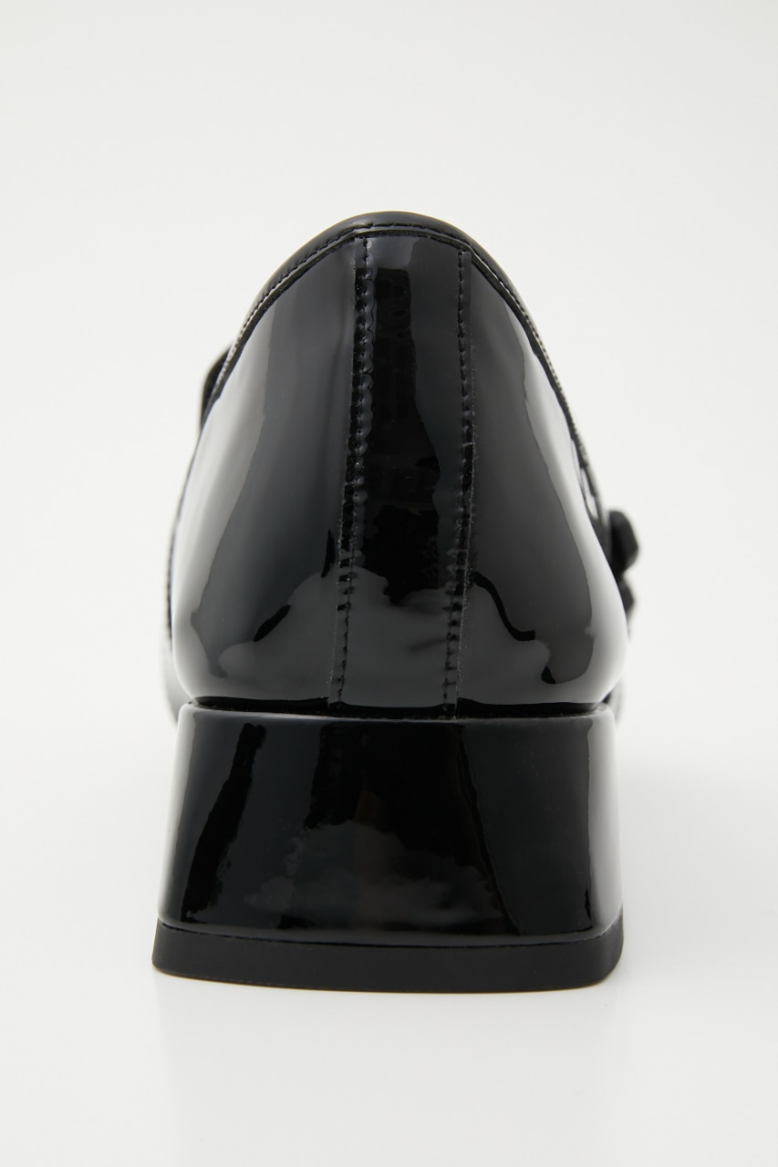 テレサトライアングルローファー L/BLK 22.5cm