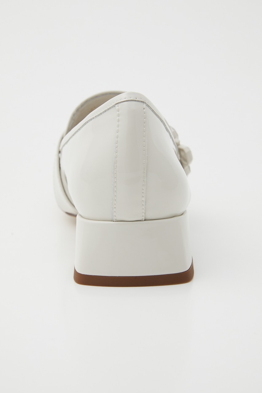 テレサトライアングルローファー O/WHT 23.0cm