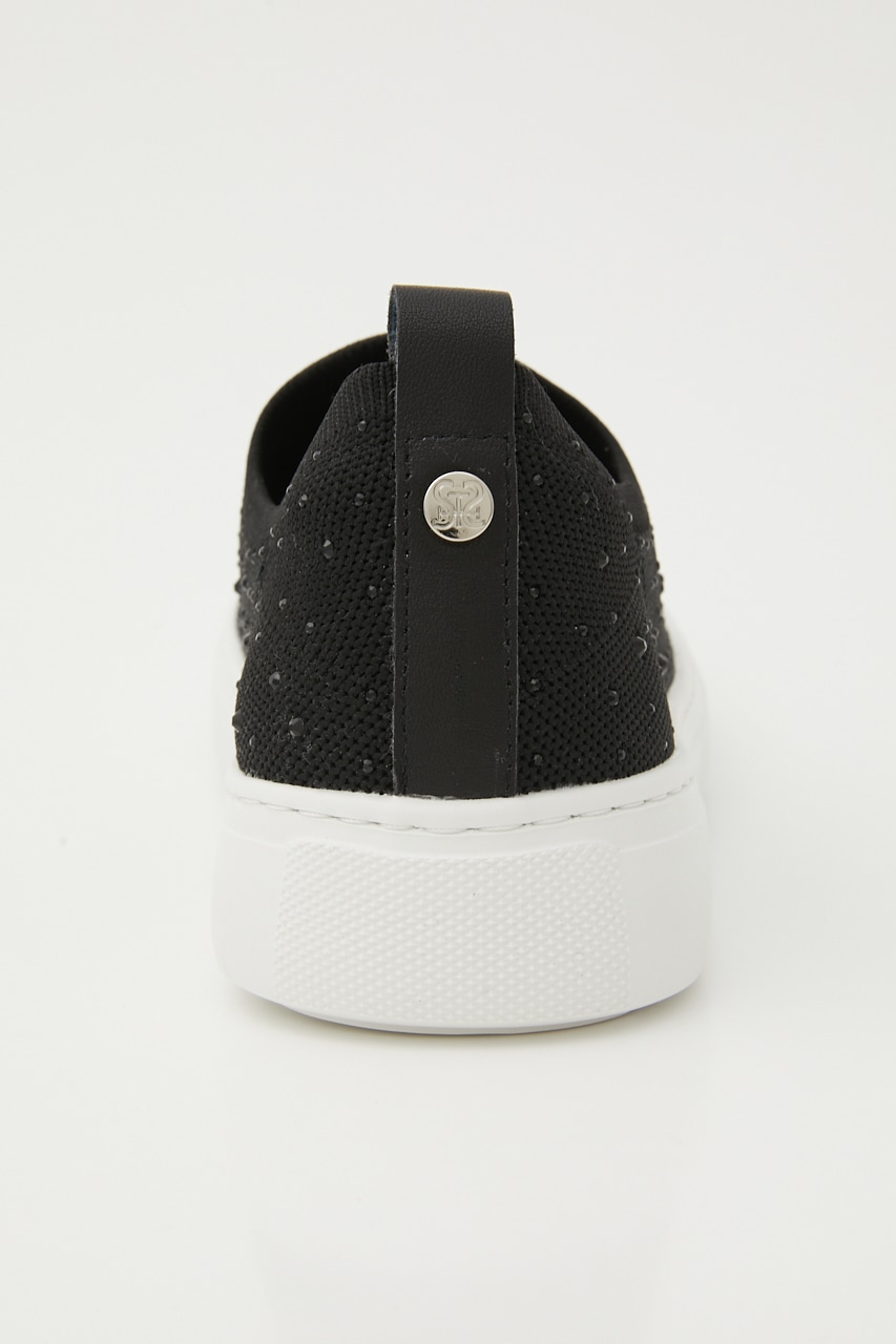 クリスタルカッターライトスリッポン BLK 23.0cm