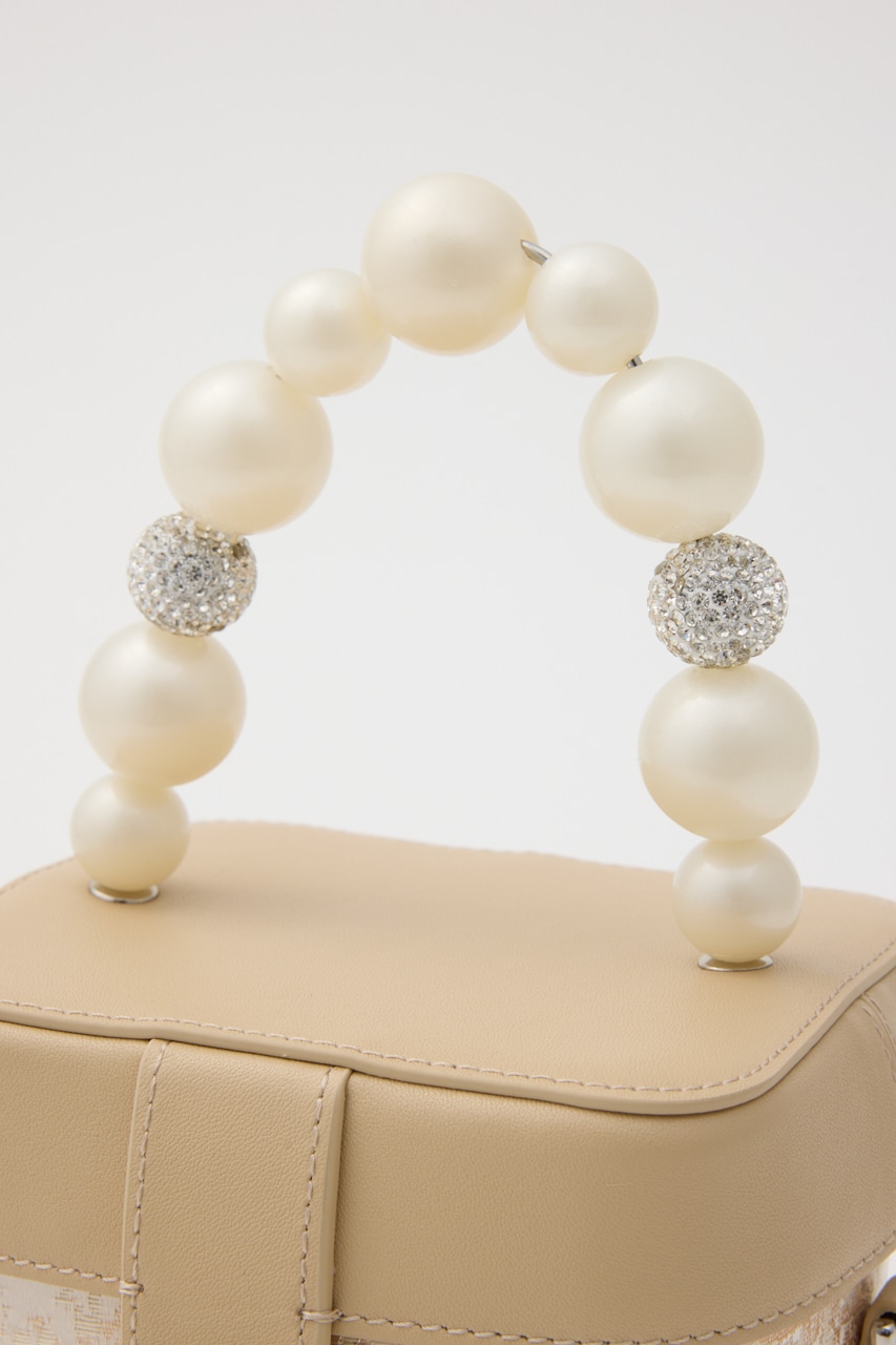 BIGパールバニティバッグ 柄APR FREE