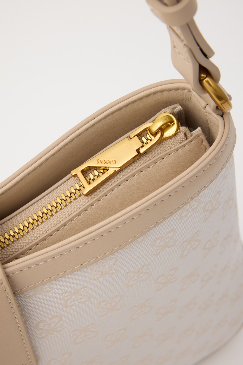 モノグラムライトハンドバッグ 柄WHT FREE