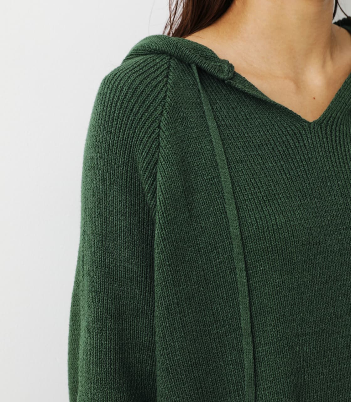 スキッパーフードニットワンピース F Blk ワンピース ミニ ミディアム バロックジャパンリミテッド 公式通販サイト Shel Tter Web Store シェルターウェブストア