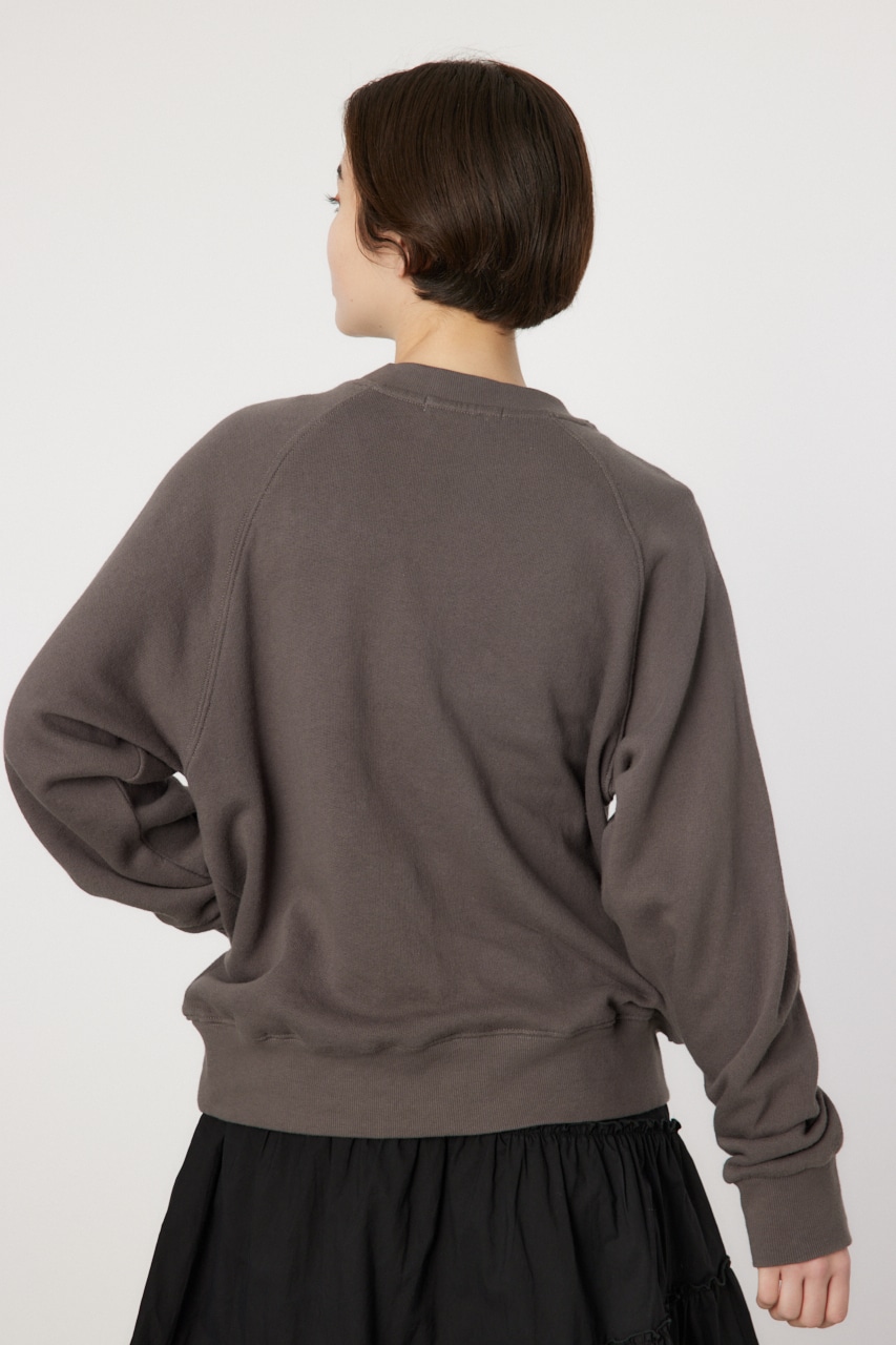 HOUSTON スウェットトップス L/BLK FREE