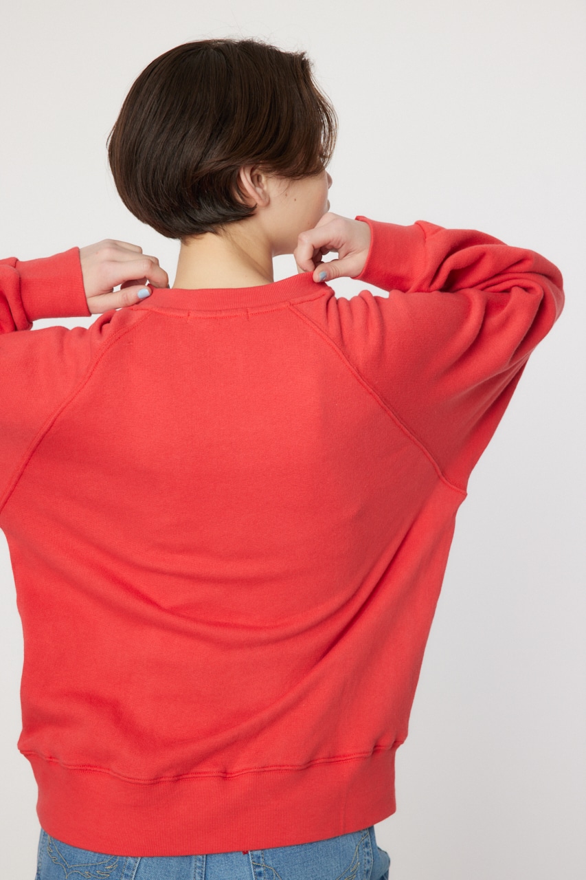 HOUSTON スウェットトップス RED FREE