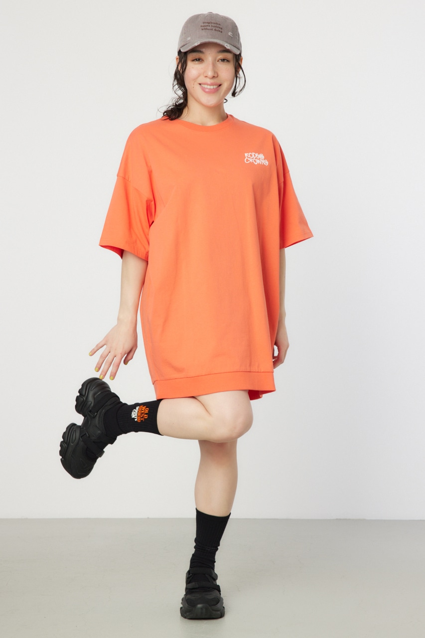 Tagging Big Crownワンピース L/RED FREE