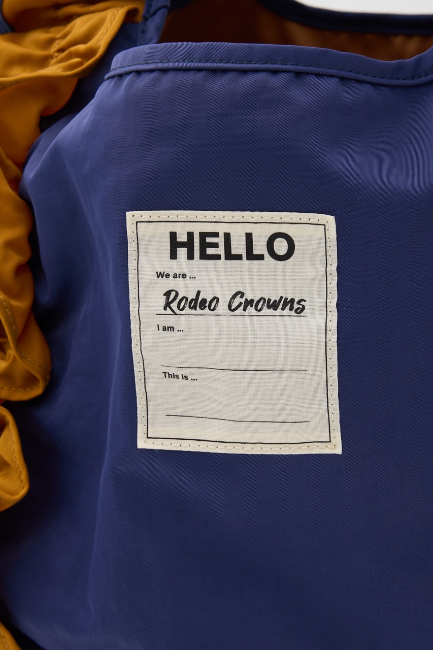 フリルギャザーバッグ NVY FREE