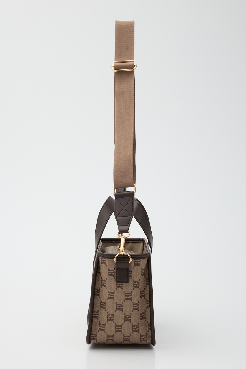 クラシック2WAYトート 柄BRN FREE