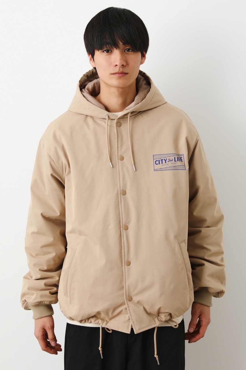 supremebeing 中綿コーチジャケット