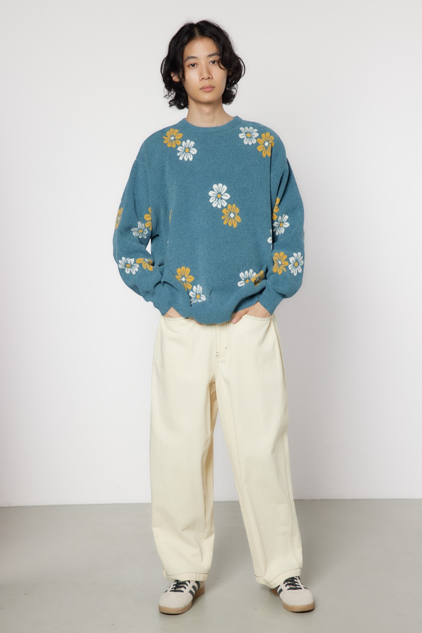 color stitching pants IVOY M