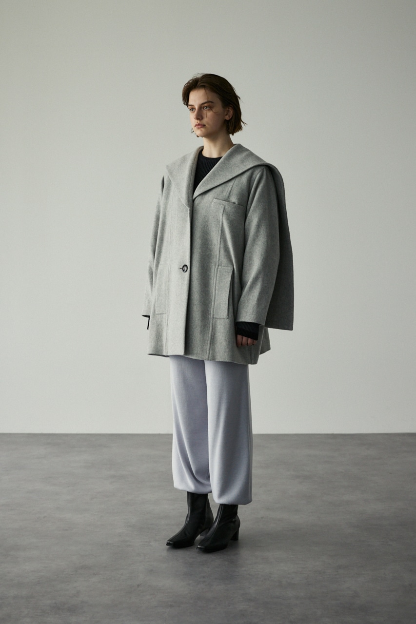 Sailor collar design CT L/GRY FREE