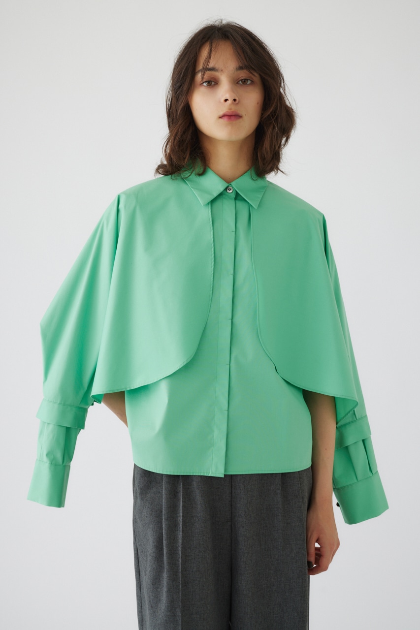 Covered sleeves SH GRN FREE