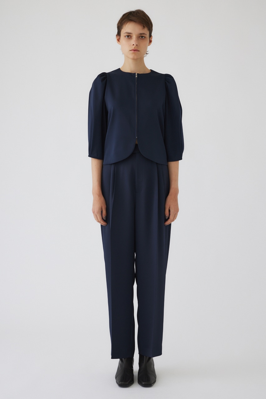 【LIMITED SALE】Volume sleeve short JK NVY FREE