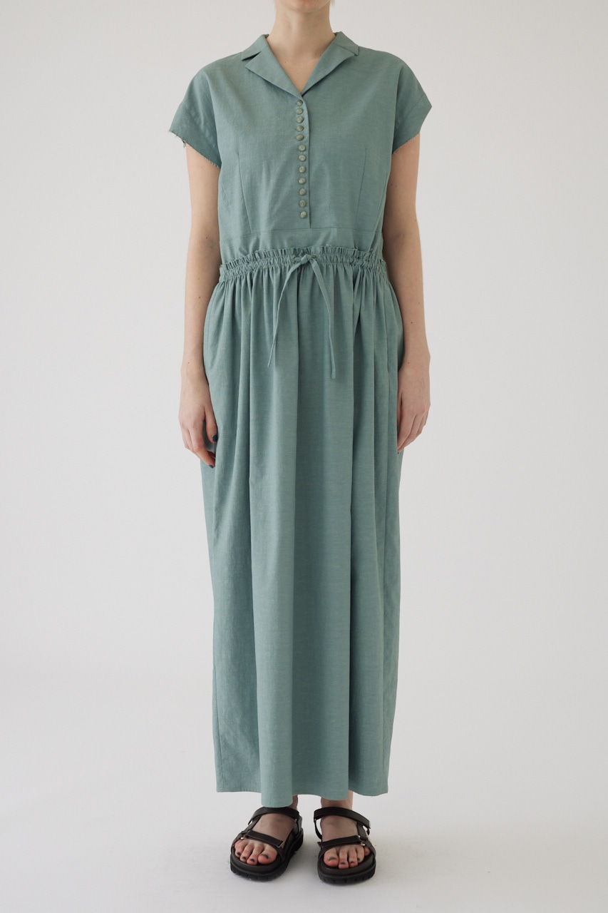 Waist narrow long dress L/BLU 38