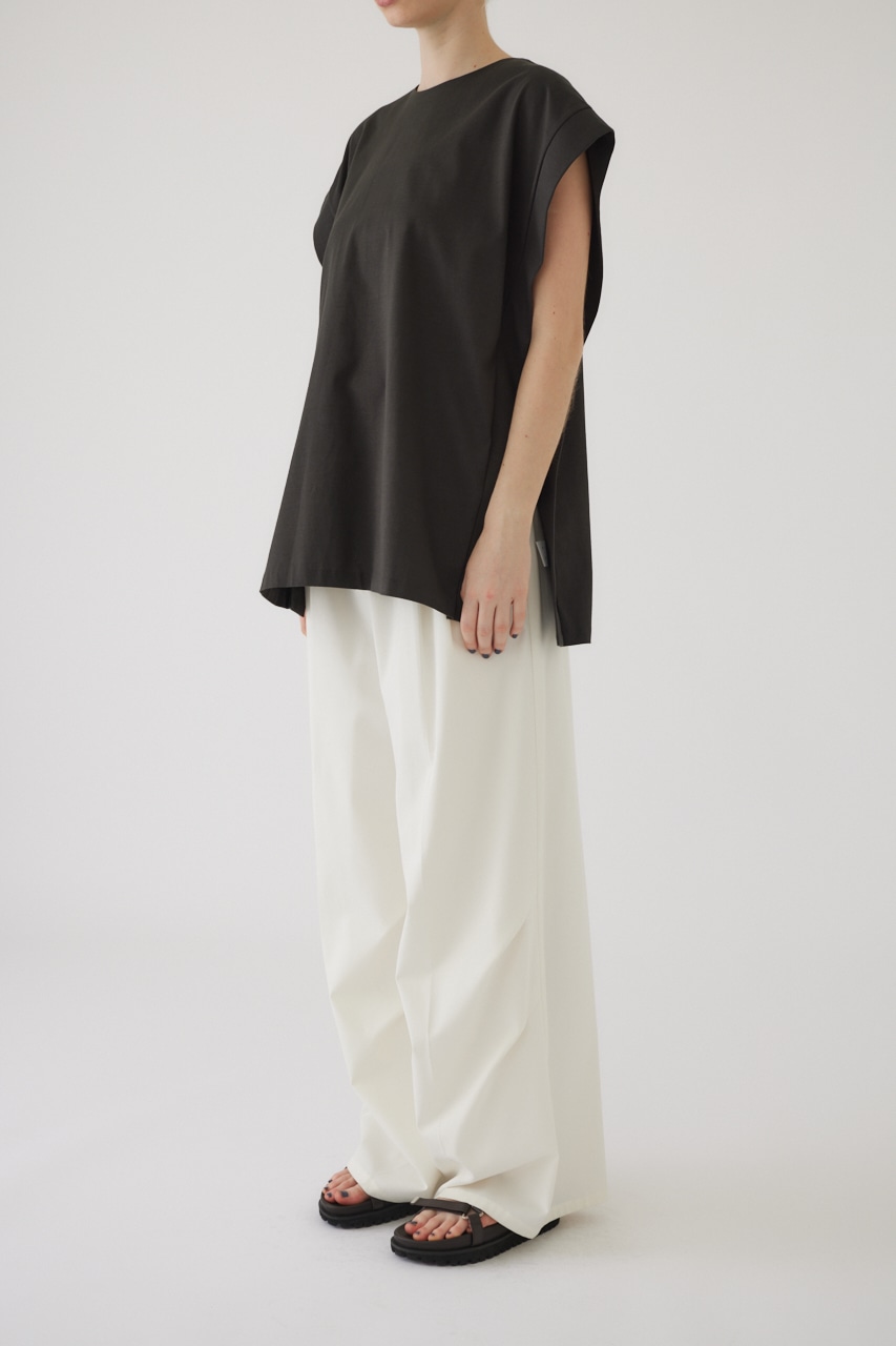 2way style big cut tops D/GRY FREE