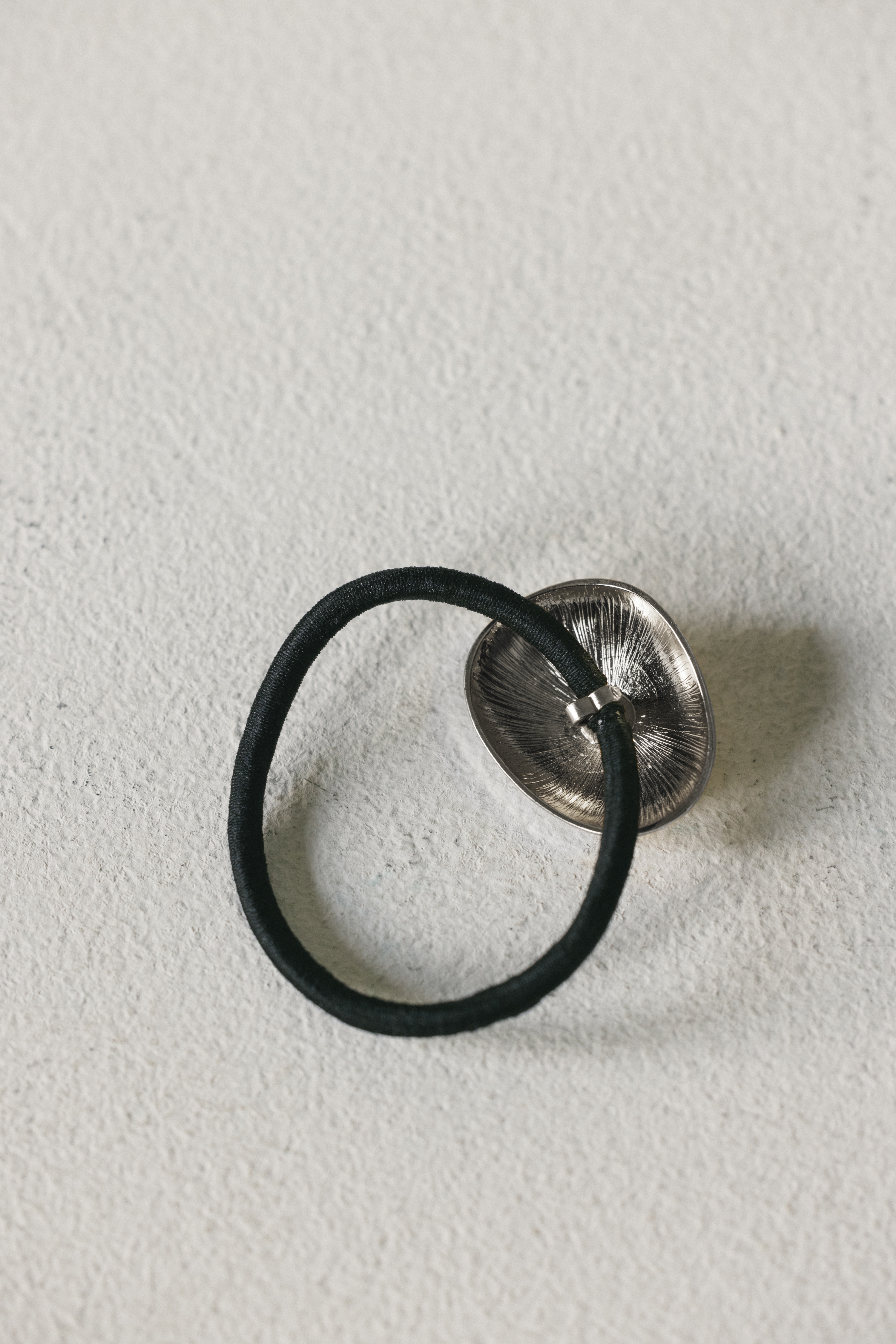 ミラーオーバルヘアゴム SLV FREE