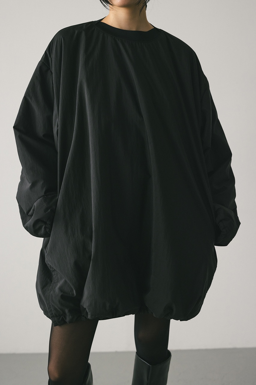 パッファーミニワンピース BLK FREE