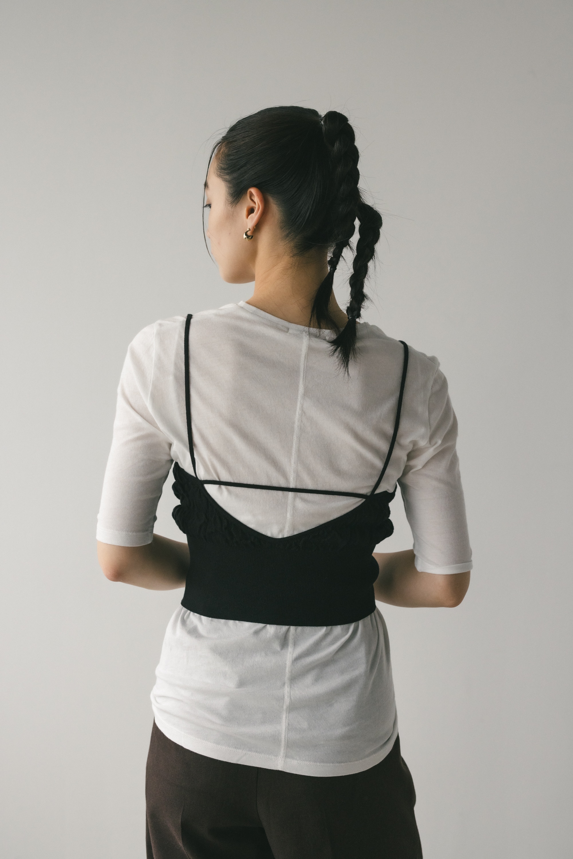 シアーバックシームT WHT FREE