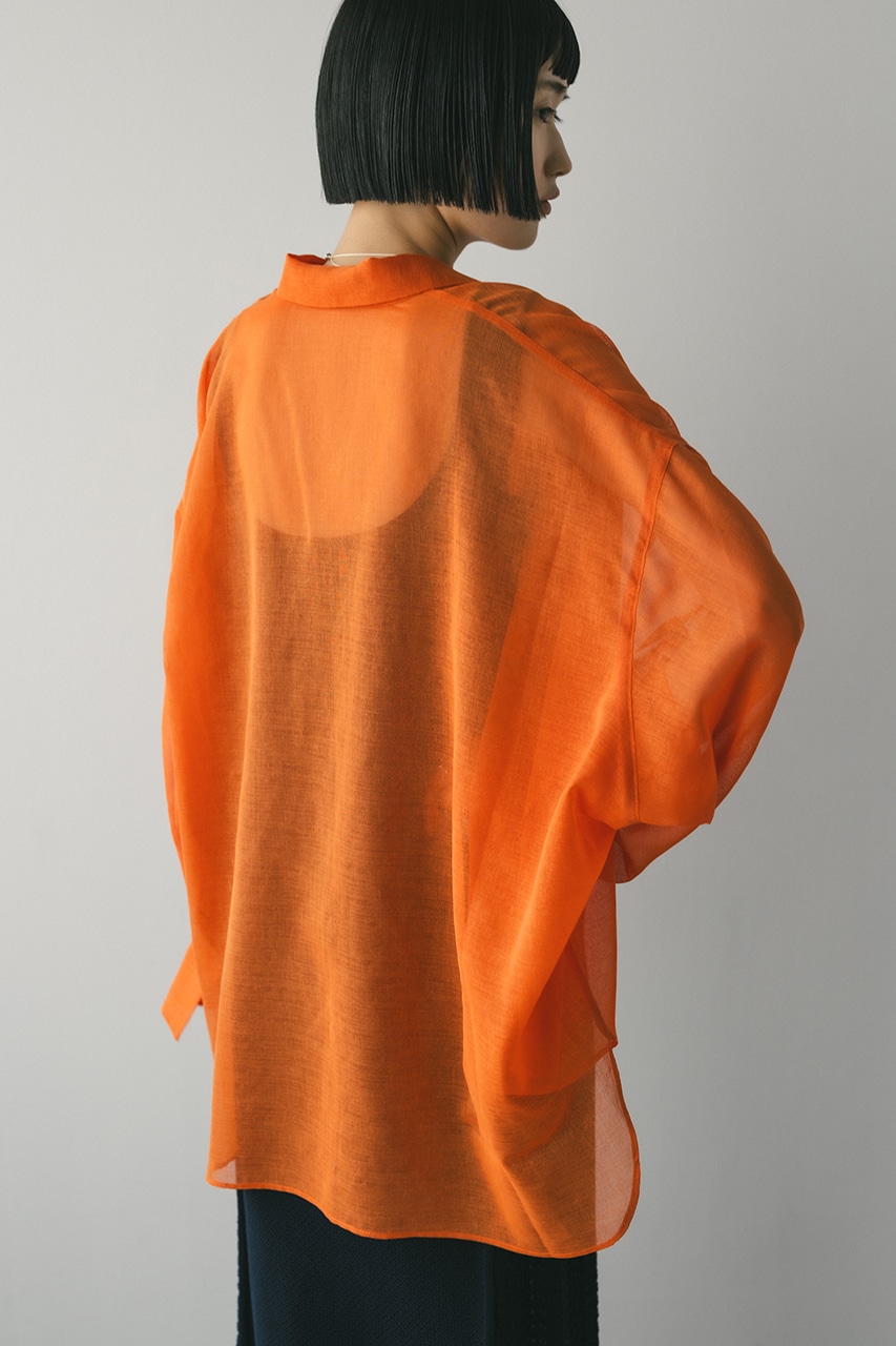 ルーズポケットシアーシャツ ORG FREE