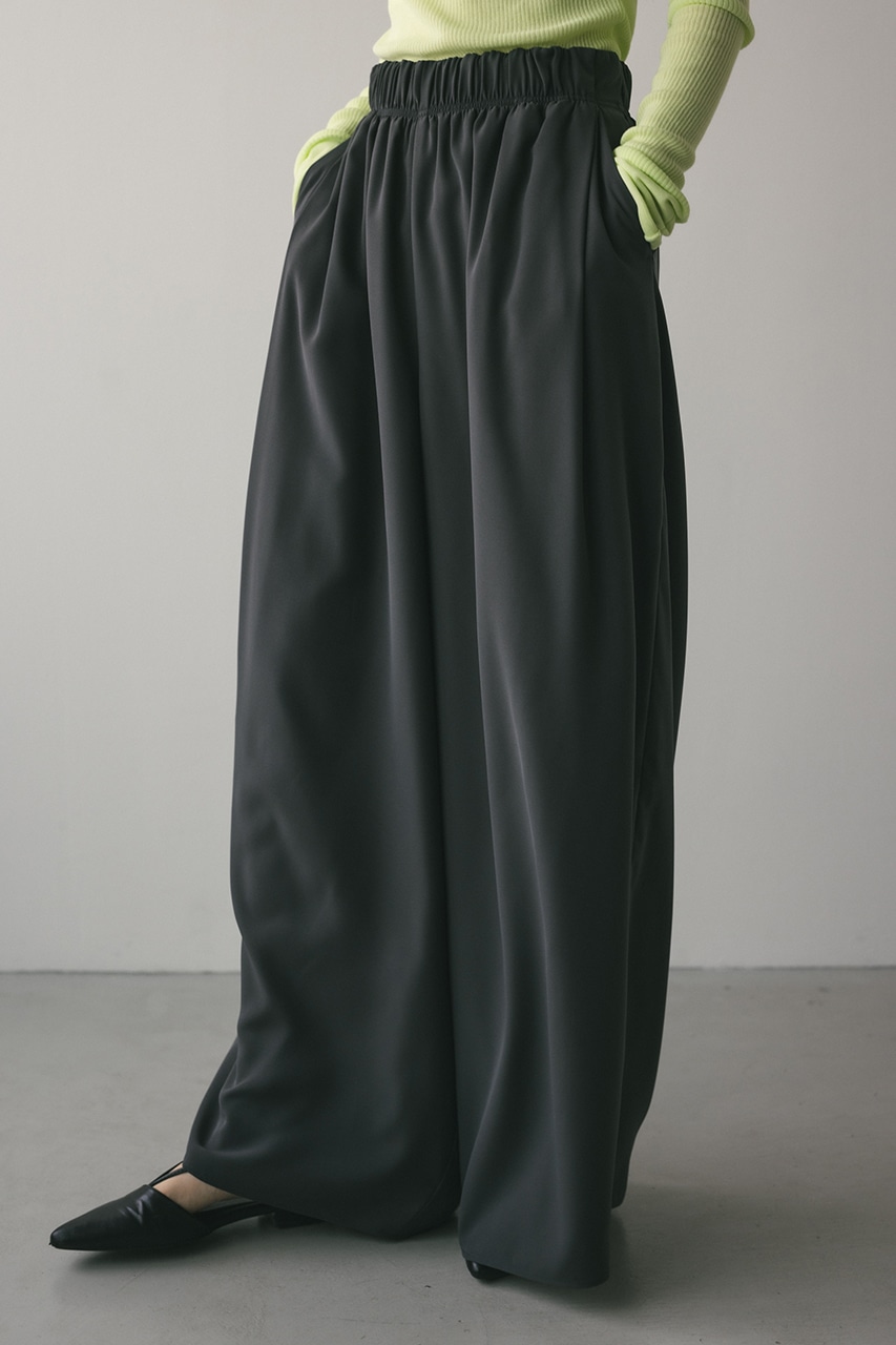 リラックスイージーパンツ GRY S