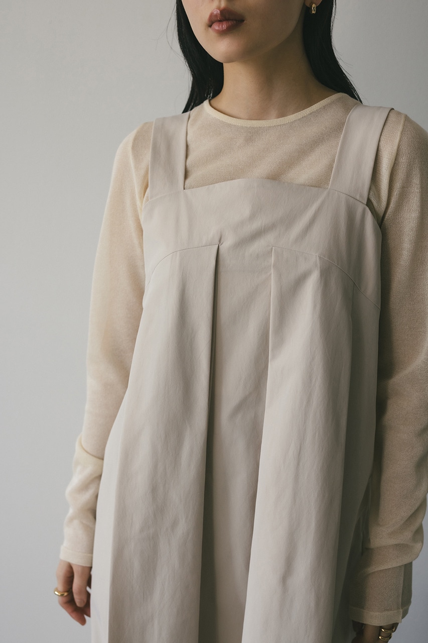 サイドパネルフレアワンピース IVOY M