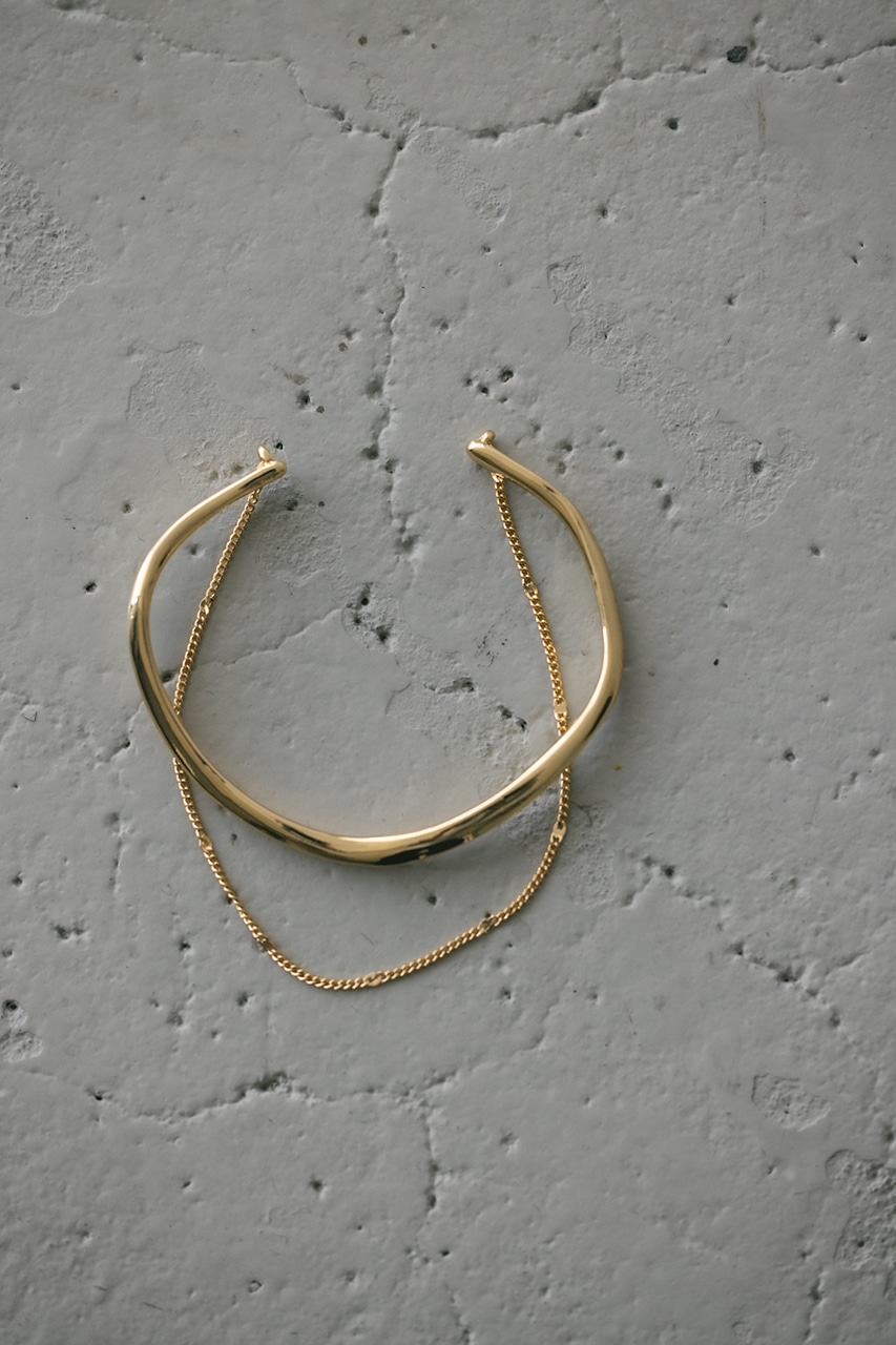 チェーンコネクトバングル GLD FREE