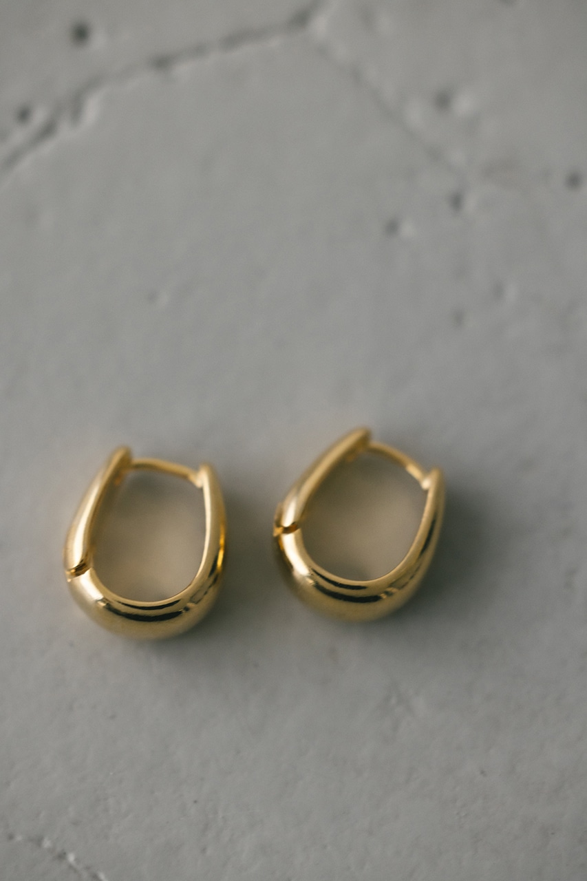 フラップフープピアス GLD FREE