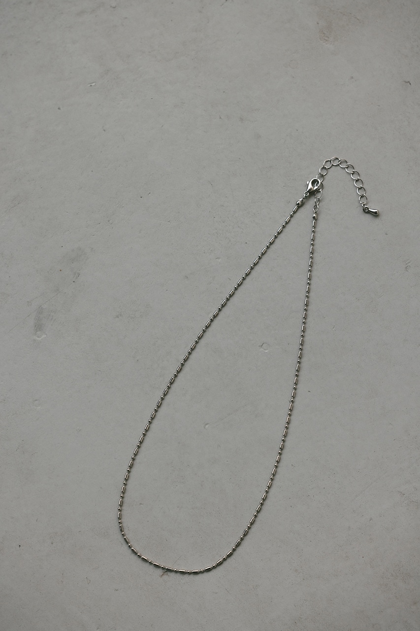 ミニマルランダムチェーンネックレス SLV FREE