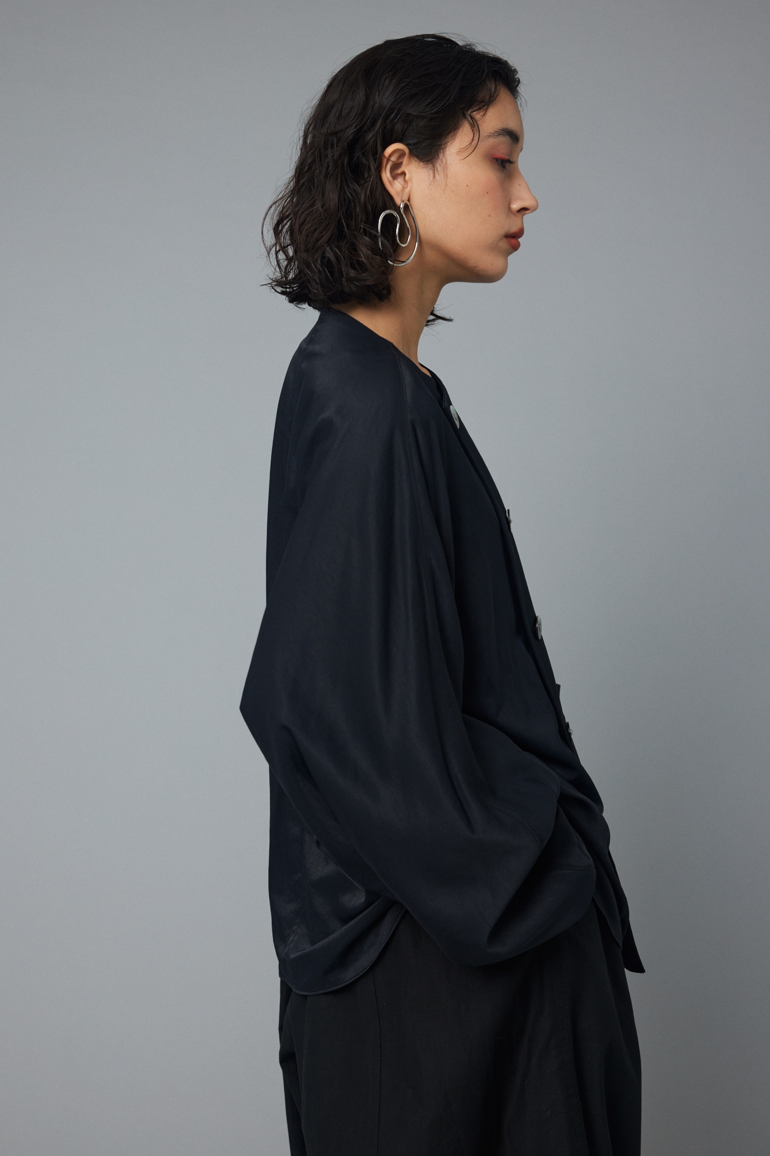 HeRIN.CYE | Volume sleeve jacket (ジャケット ) |SHEL