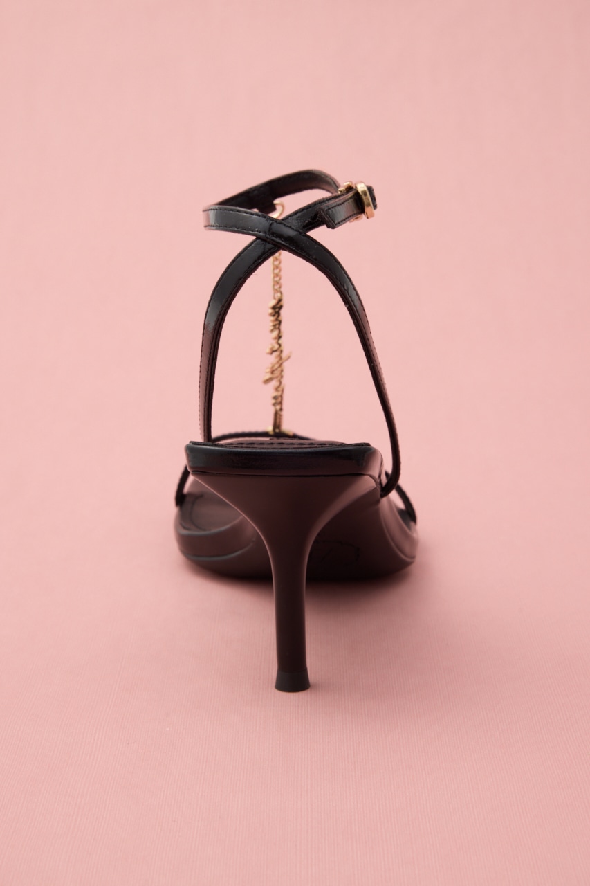 ビューティーアクセサンダル BLK 24.5cm