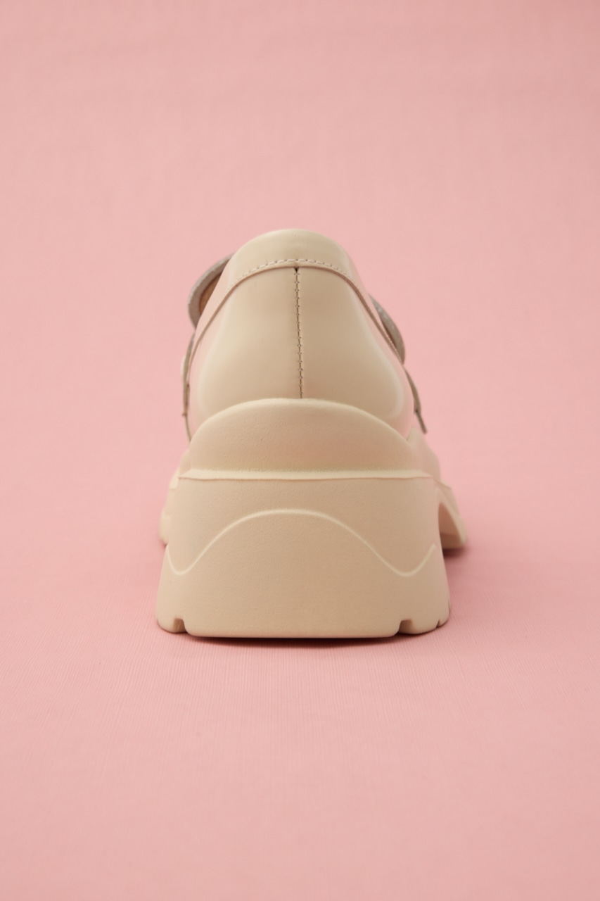 ボリュームライトローファー WHT 22.5cm