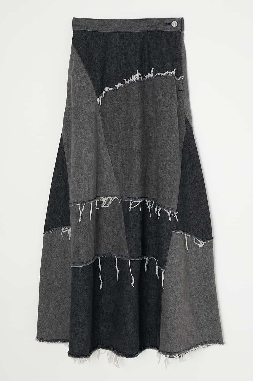 panel long flareスカート