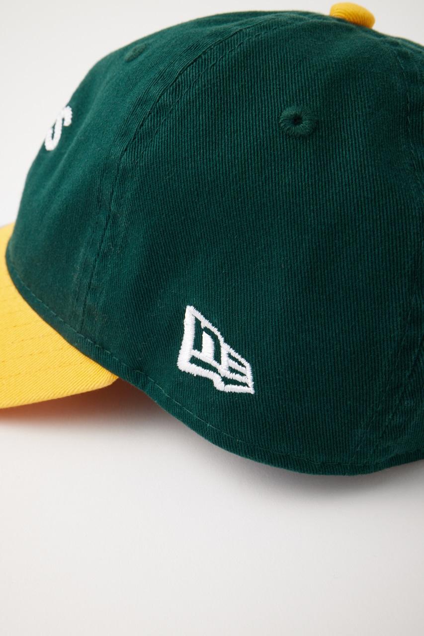 NEW ERA WASHED COTTON キャップ A D/GRN FREE
