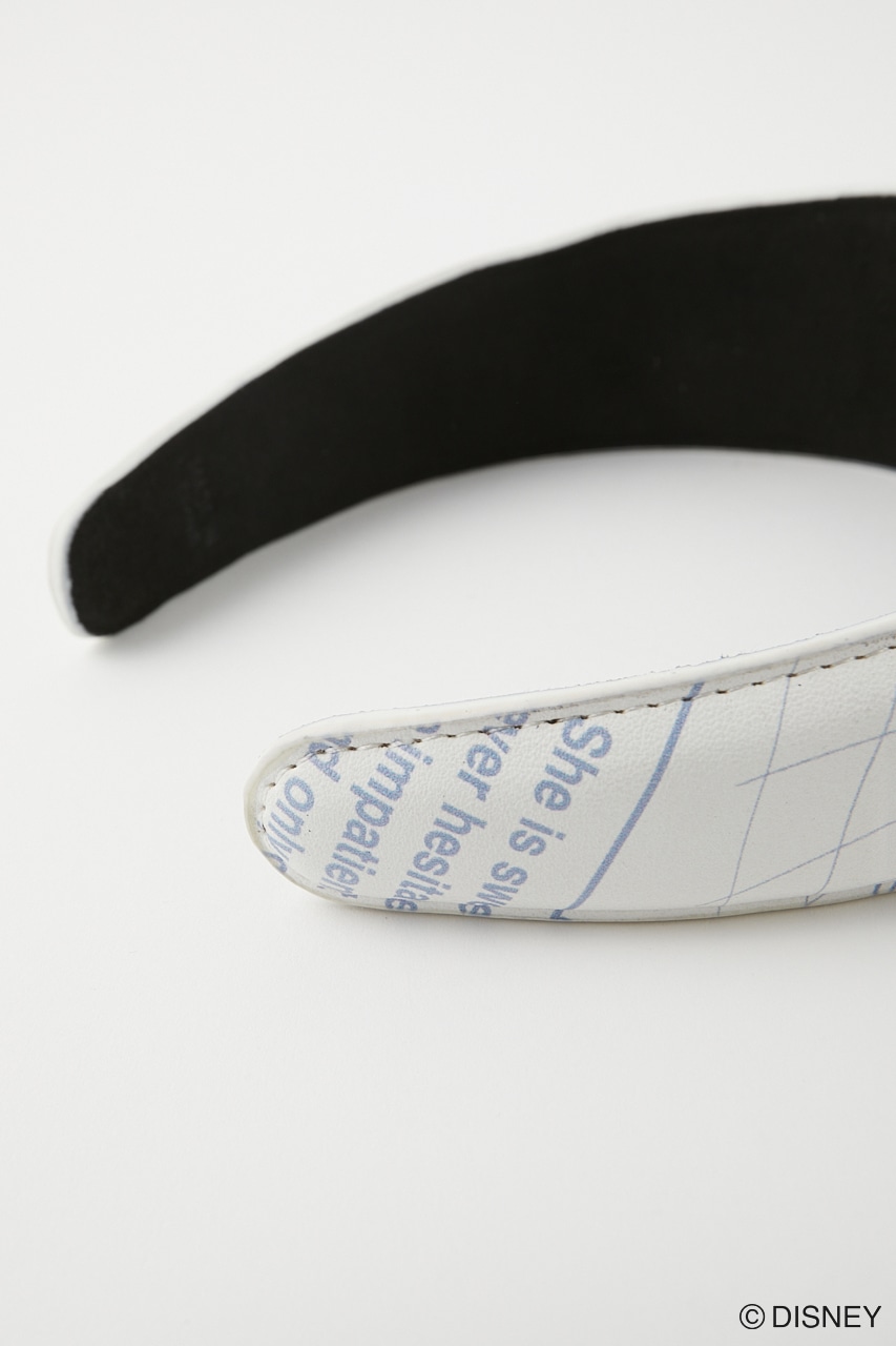 Md Newspaper Hair Band Free Wht ヘアアクセサリー バロックジャパンリミテッド 公式通販サイト Shel Tter Web Store シェルターウェブストア