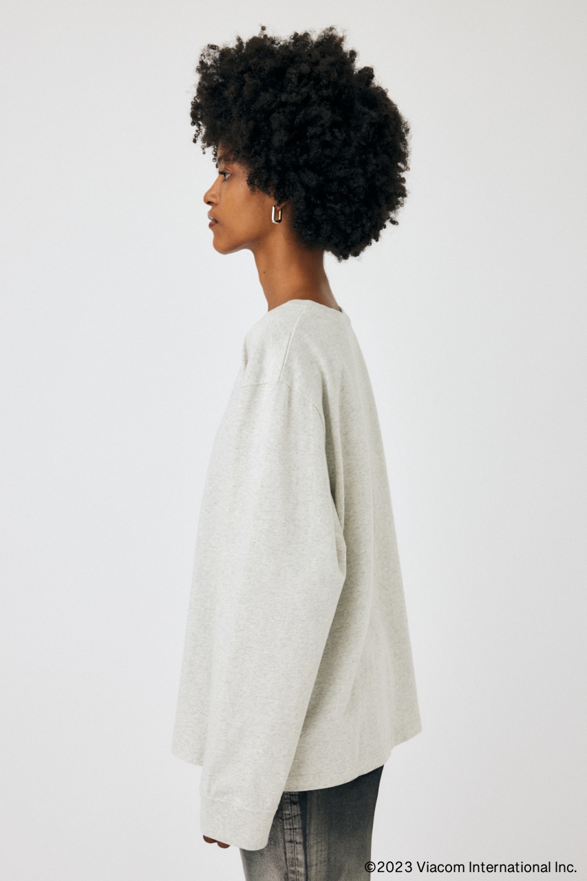 MTV LONG SLEEVE Tシャツ T.GRY FREE