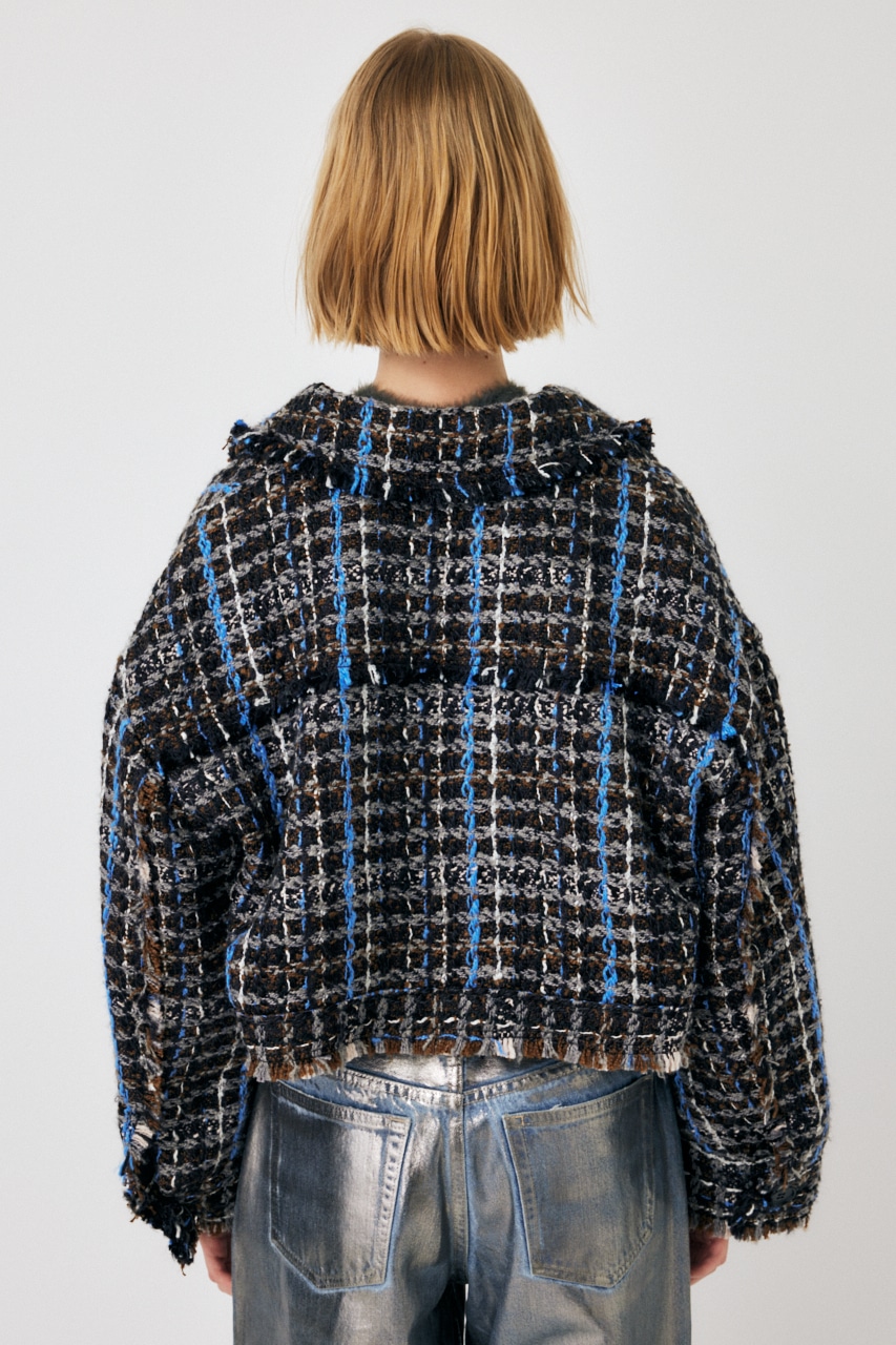 MOUSSY | TWEED CHECK ブルゾン (ブルゾン ) |SHEL