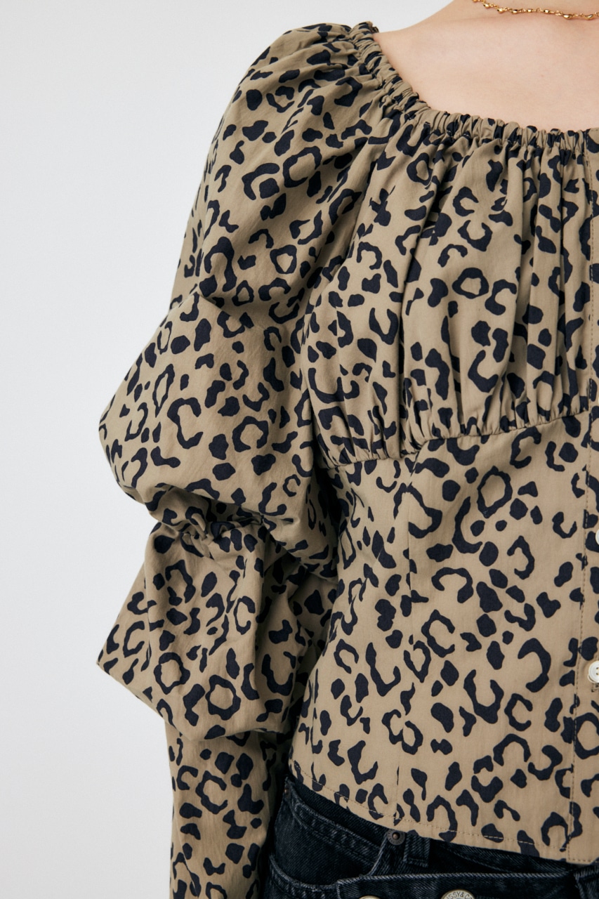 MOUSSY | VOLUME SLEEVE ブラウス (シャツ・ブラウス ) |SHEL