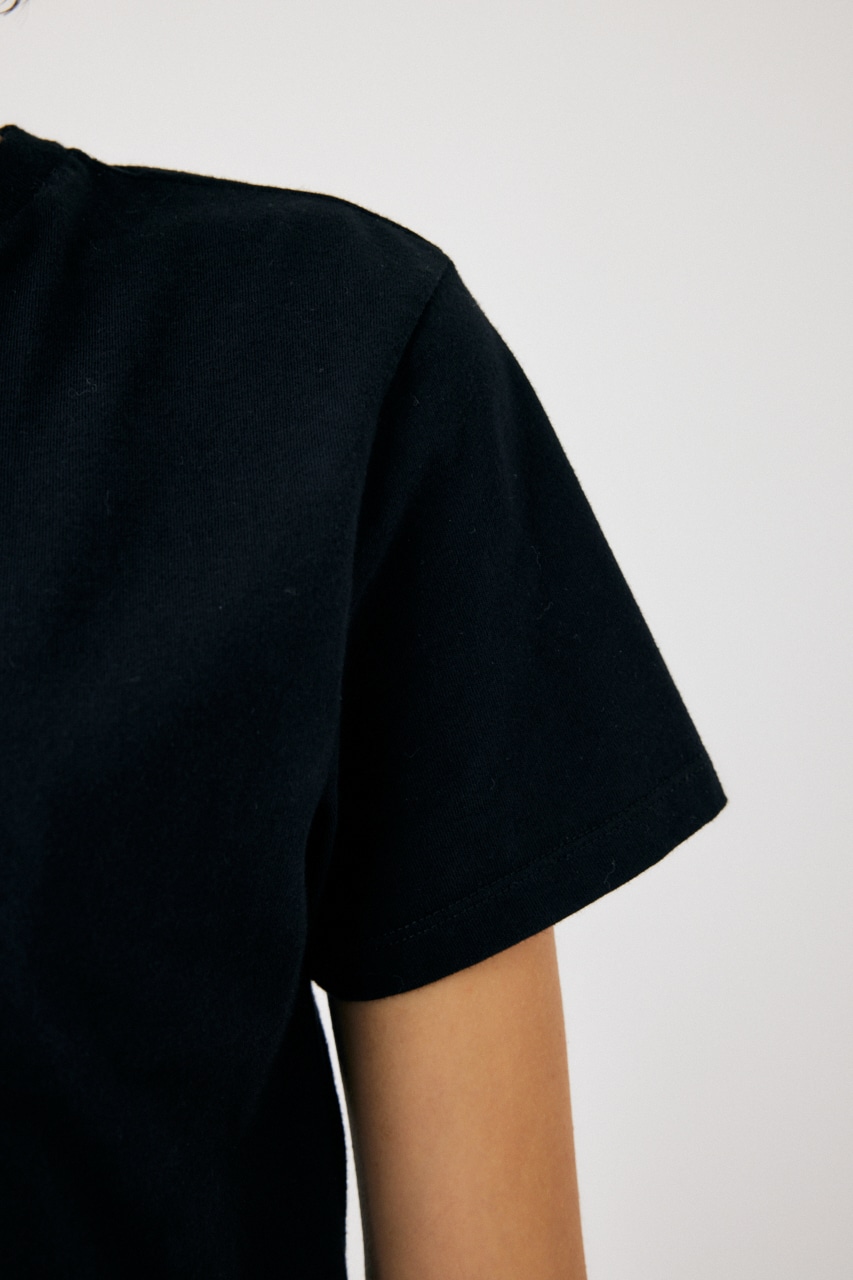 MOUSSY GIRL Tシャツ BLK FREE