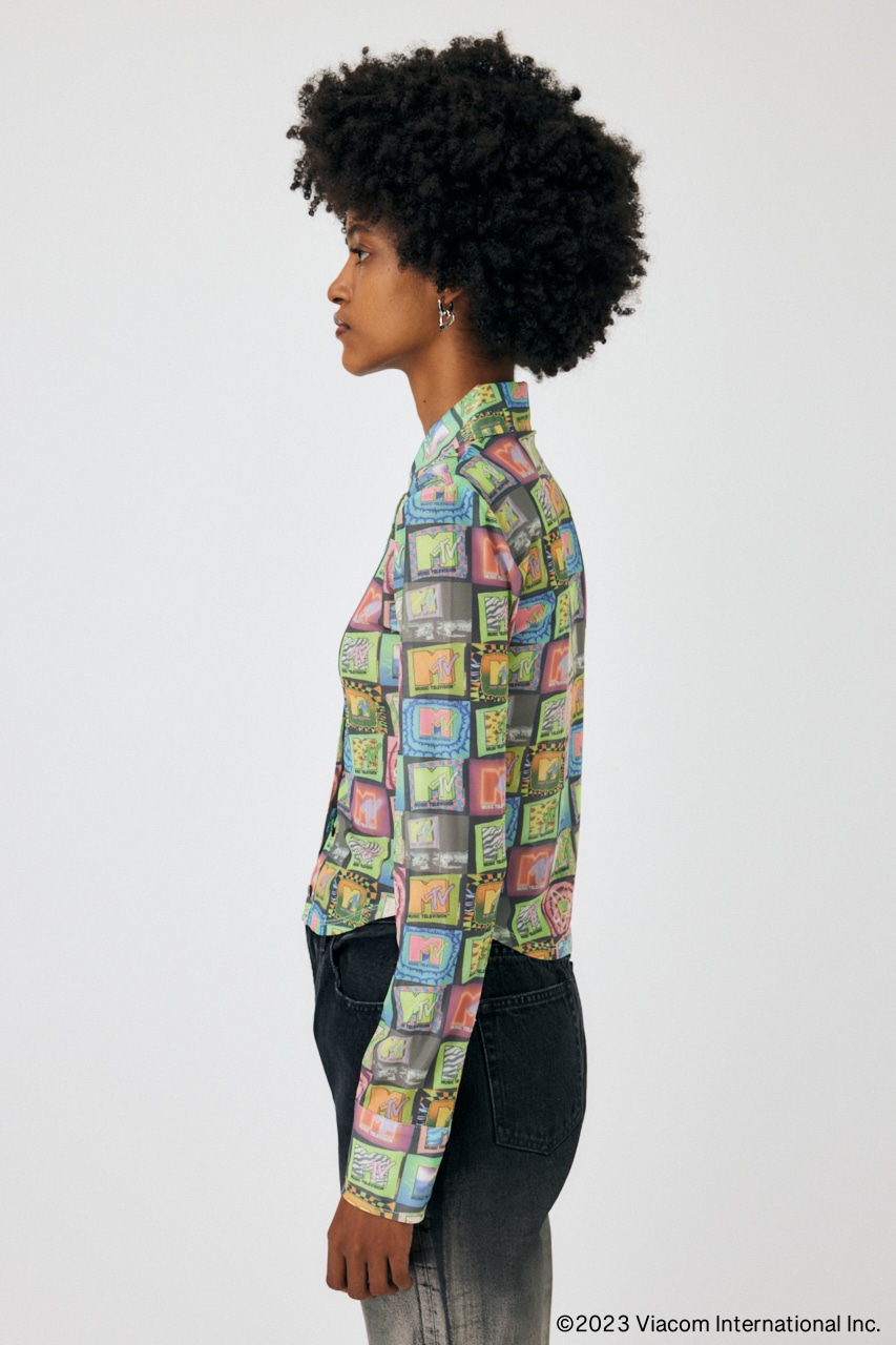 MTV SHEER シャツ Multi_1 FREE