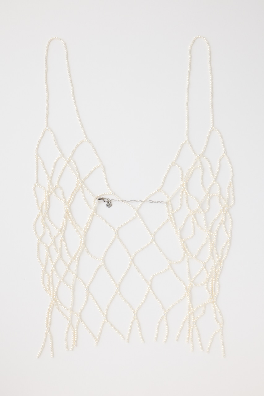 F/PEARL ビスチェ O/WHT FREE