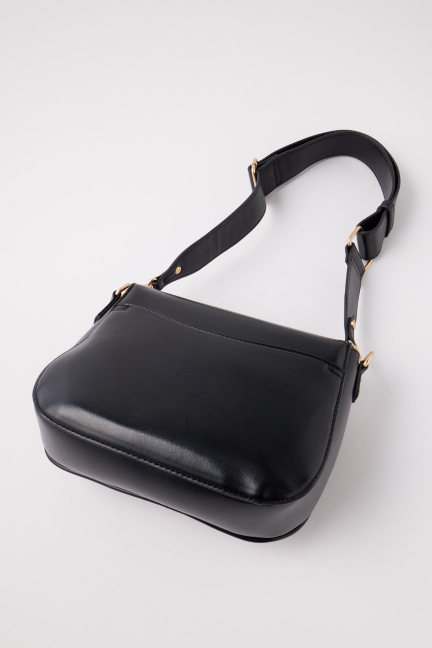SADDLE SHOULDER バッグ BLK FREE