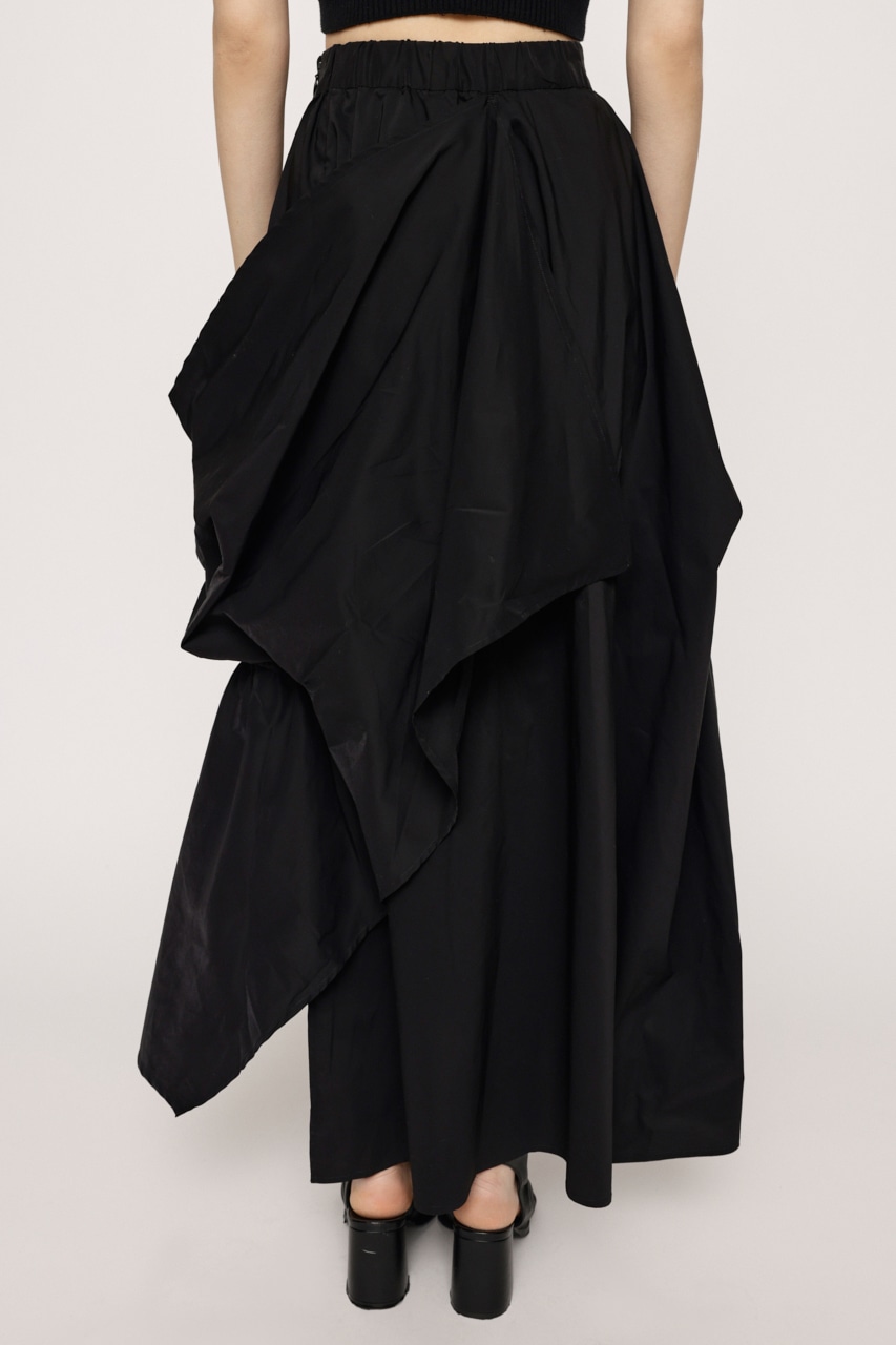 SLY ハイウエストドレープデザインスカート ロングスカート (スカート(ミディアム) |SHEL'TTER WEBSTORE