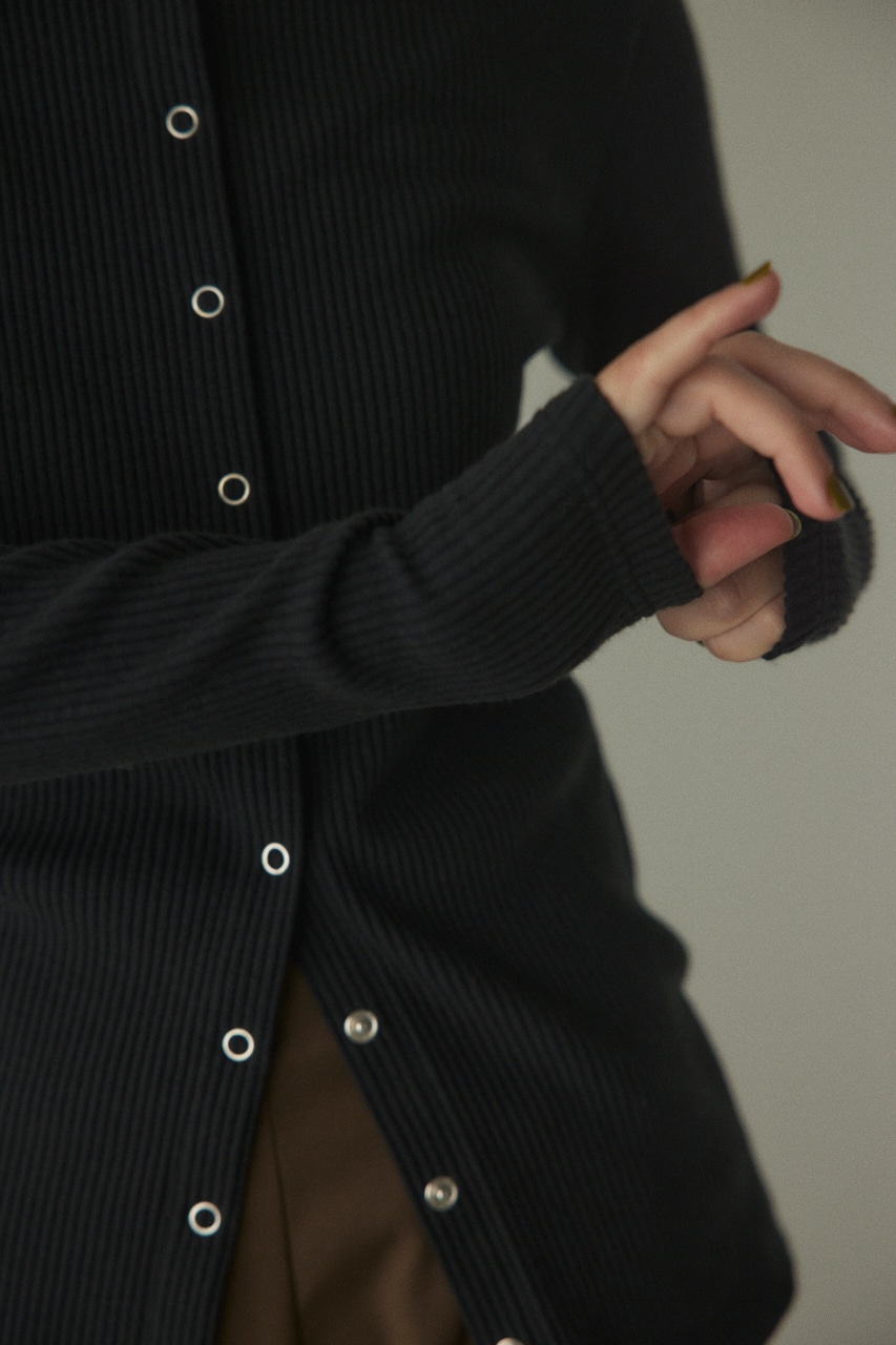 manyway turtle neck tops BLK FREE