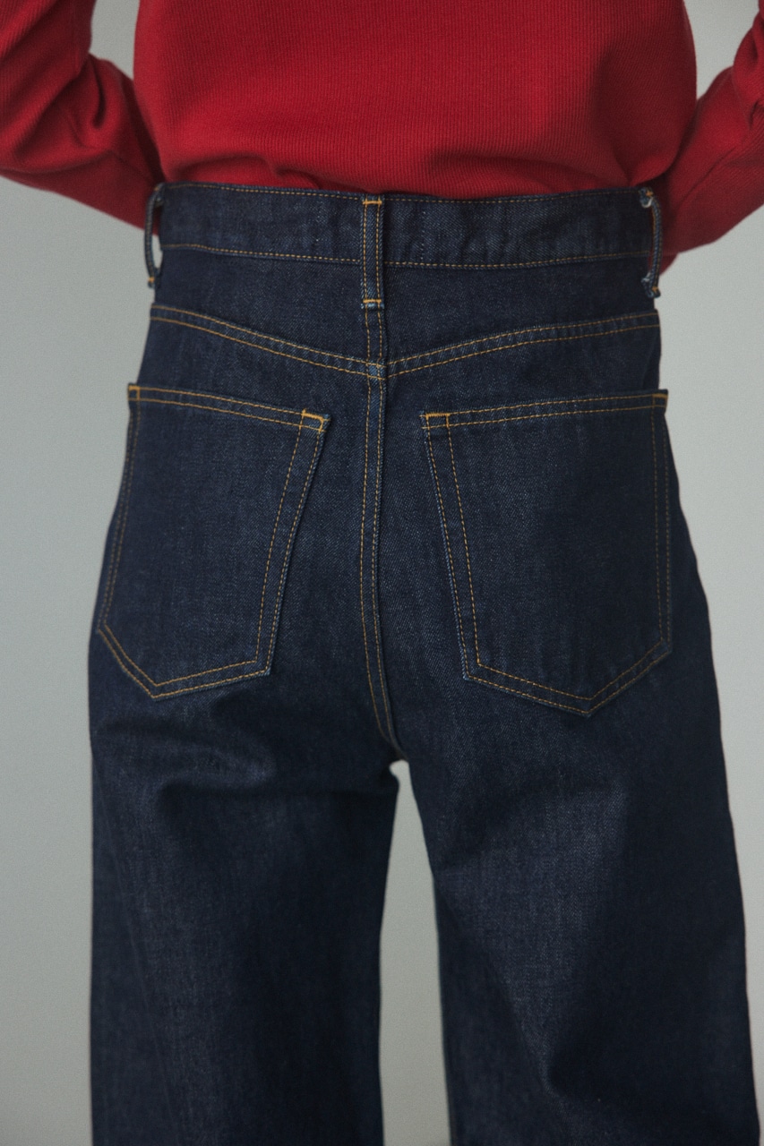 ■PUNA one wash long denim D/BLU 23inch