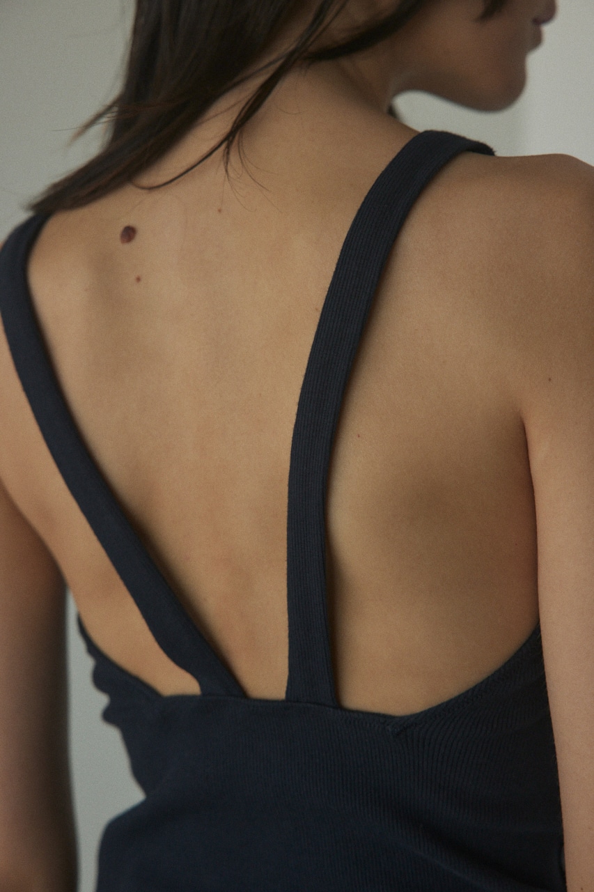 back design cup camisole NVY 1